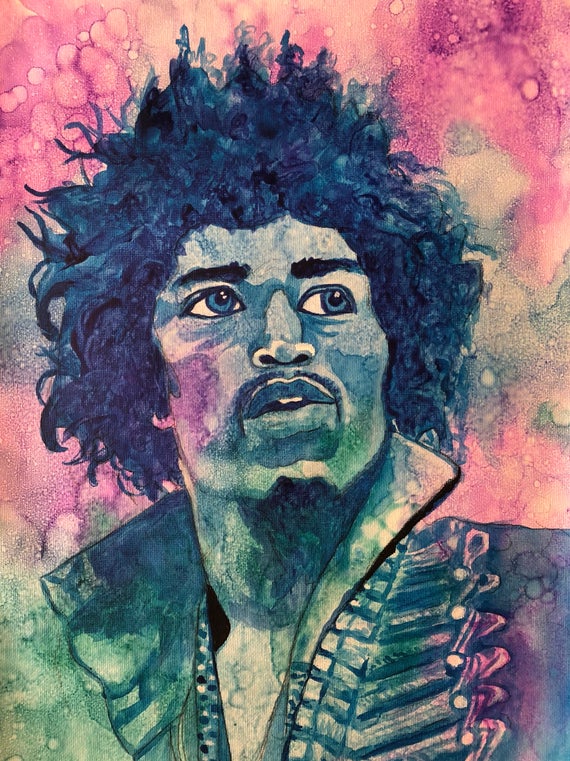 pic Pop Art Jimi Hendrix Painting