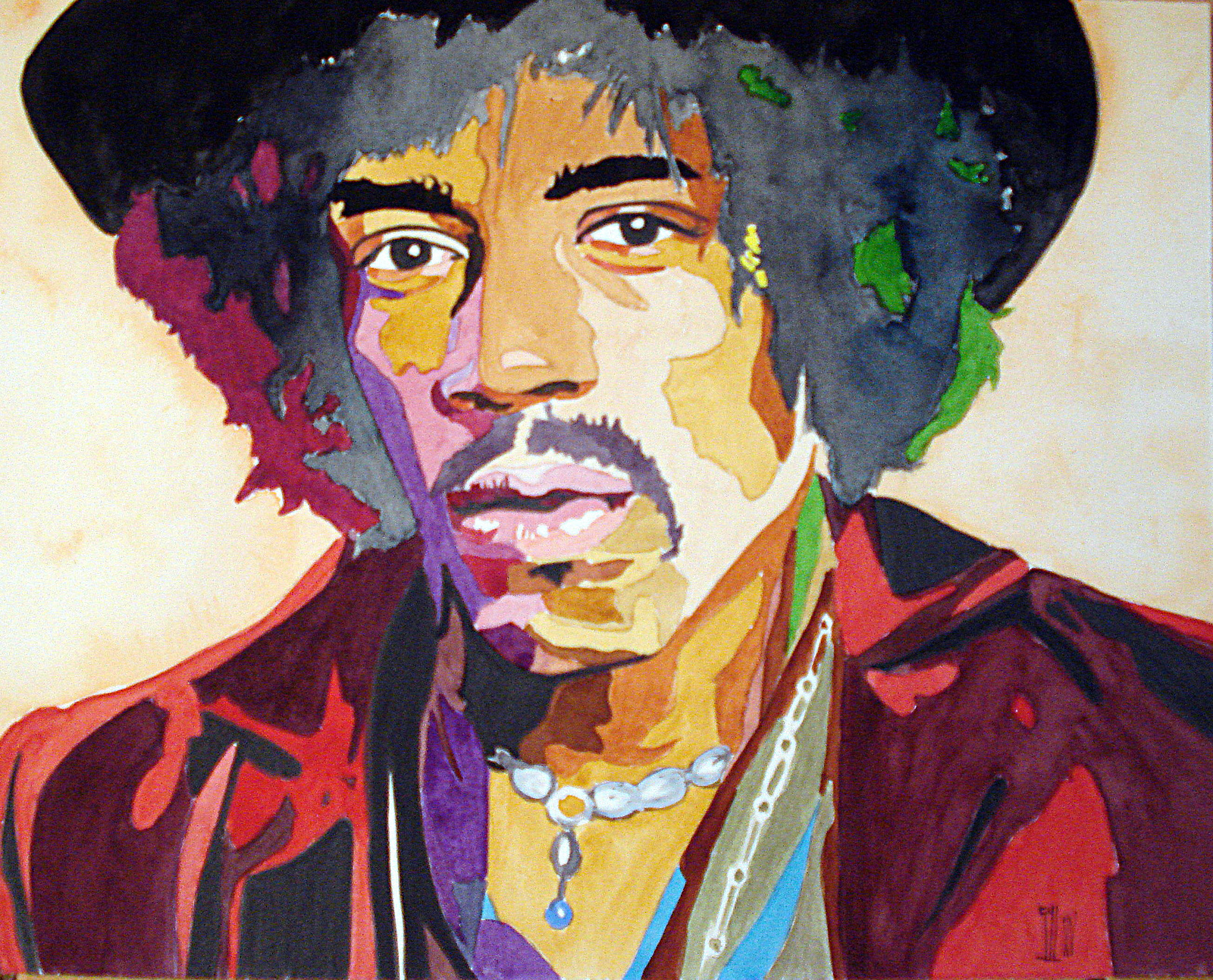 picture Pop Art Jimi Hendrix Painting