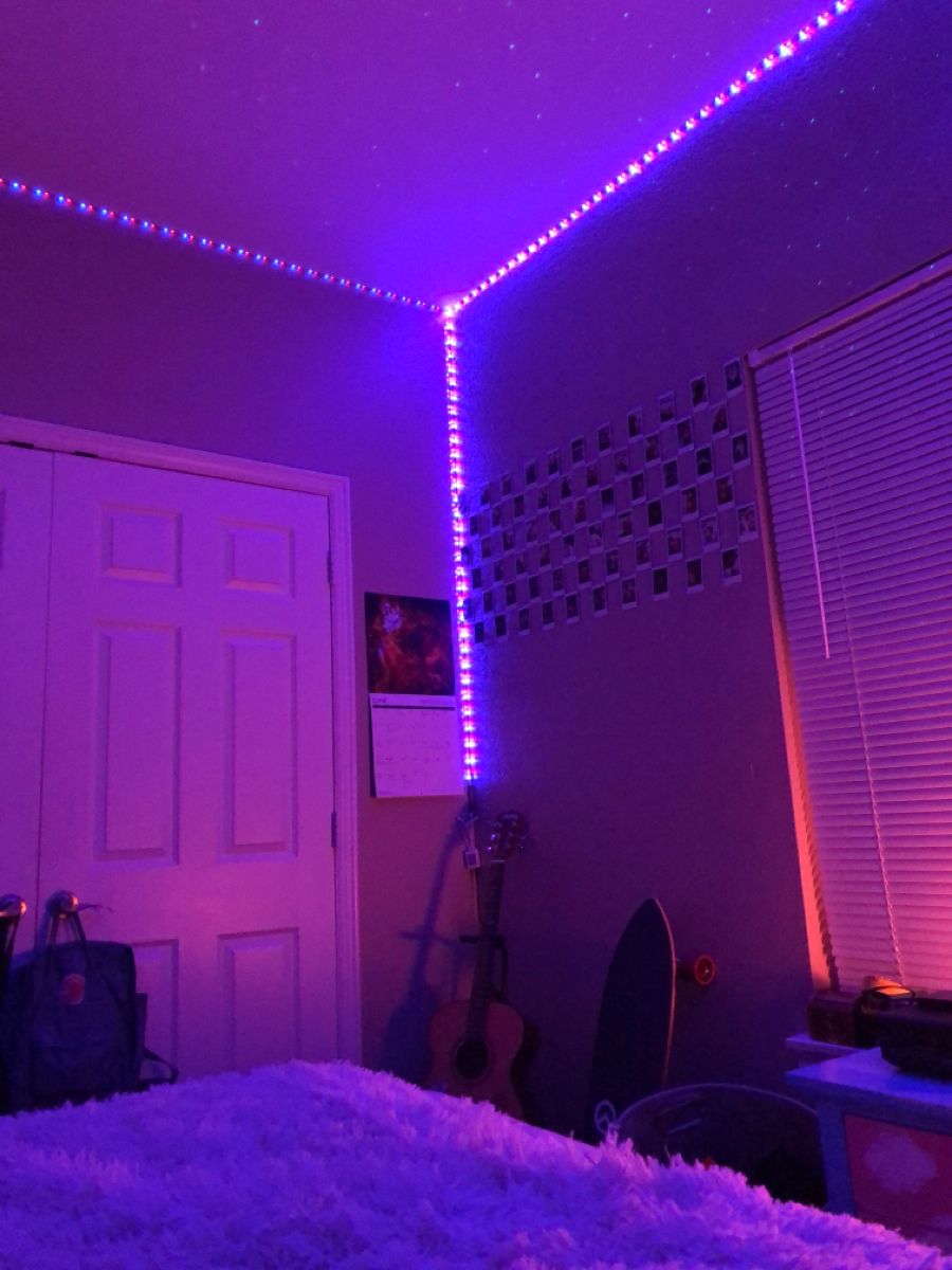 Featured image of post Purple Led Room Aesthetic