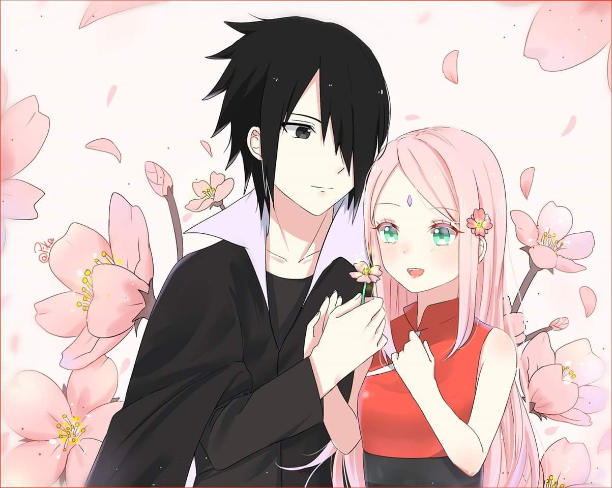 pic Sasuke X Sakura Cute Fanart