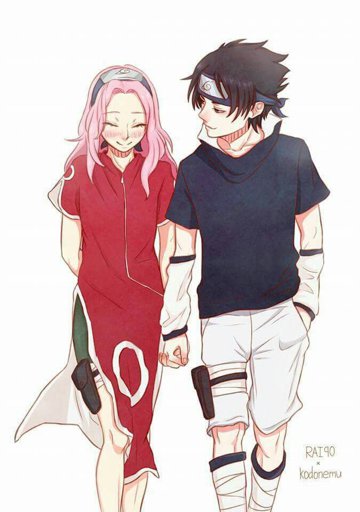 wallpapers Sasuke X Sakura Cute Fanart