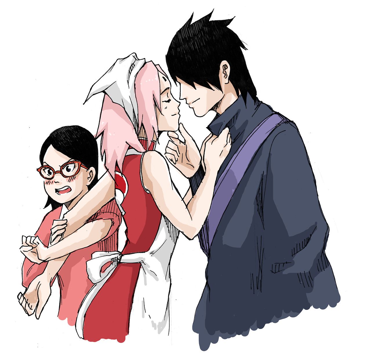 picture Sasuke X Sakura Romantic Little Kids