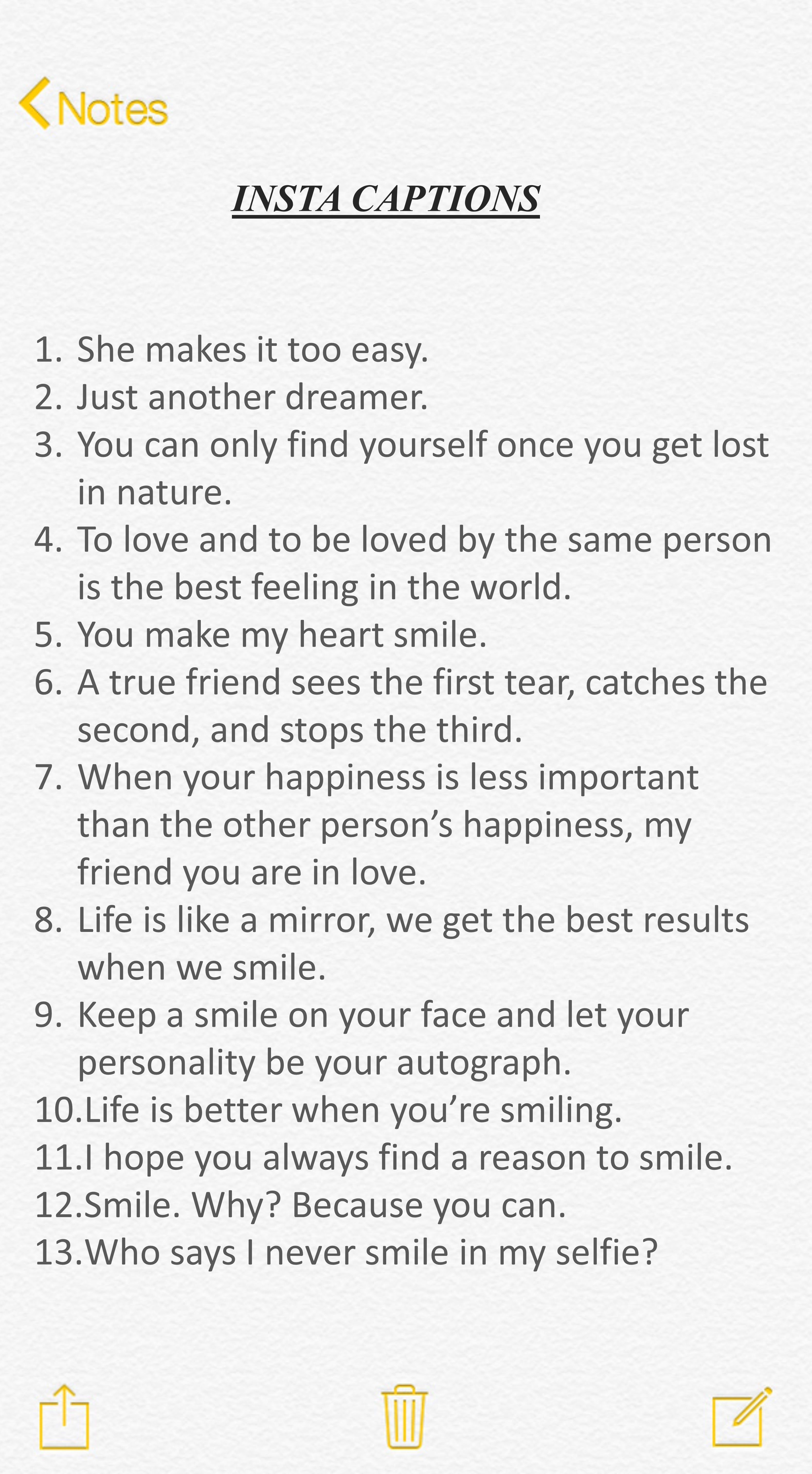 wallpapers Selfie Quotes Short Happy Instagram Captions