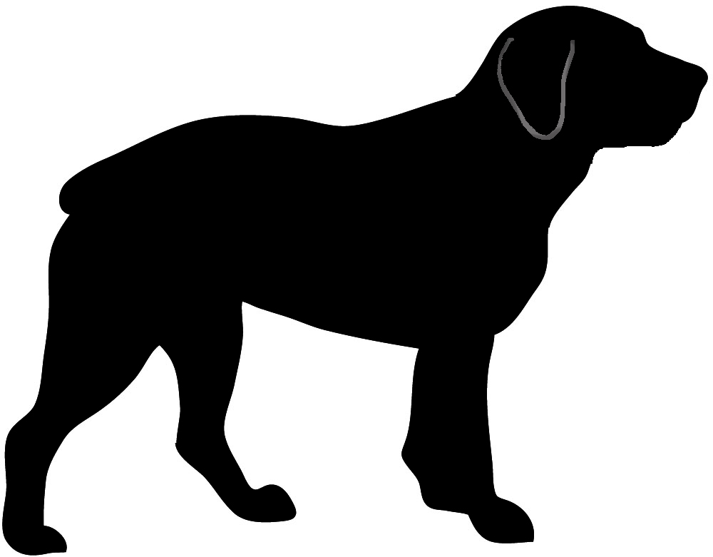Featured image of post Silhouette Dog Clipart Transparent Background