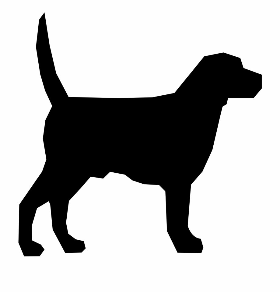 pics Silhouette Dog Clipart Transparent Background