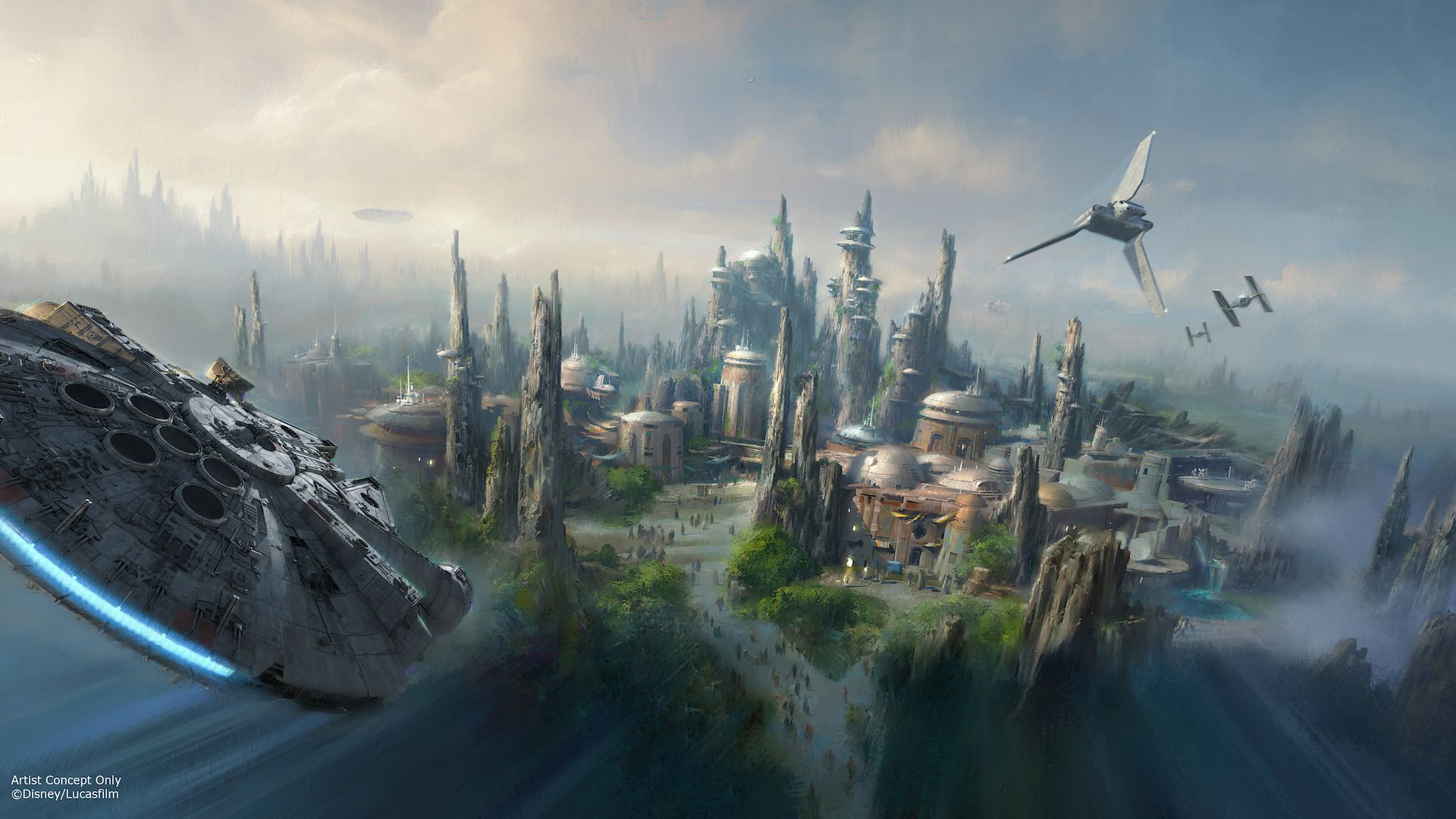 photo Star Wars Concept Art Wallpaper 1920X1080