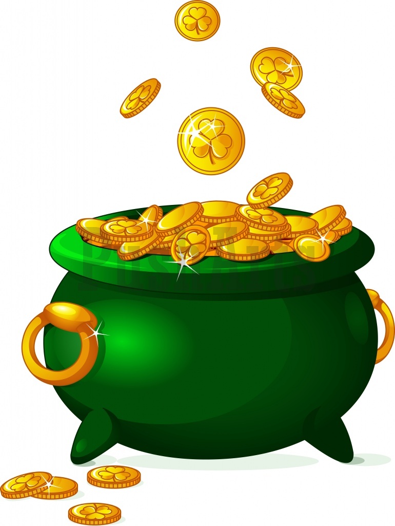 picture Transparent Pot Of Gold Vector