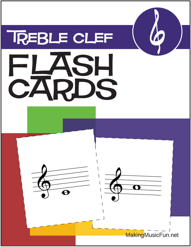 Treble Clef Music Note Flashcards pix Treble Clef Music Note Flashcards