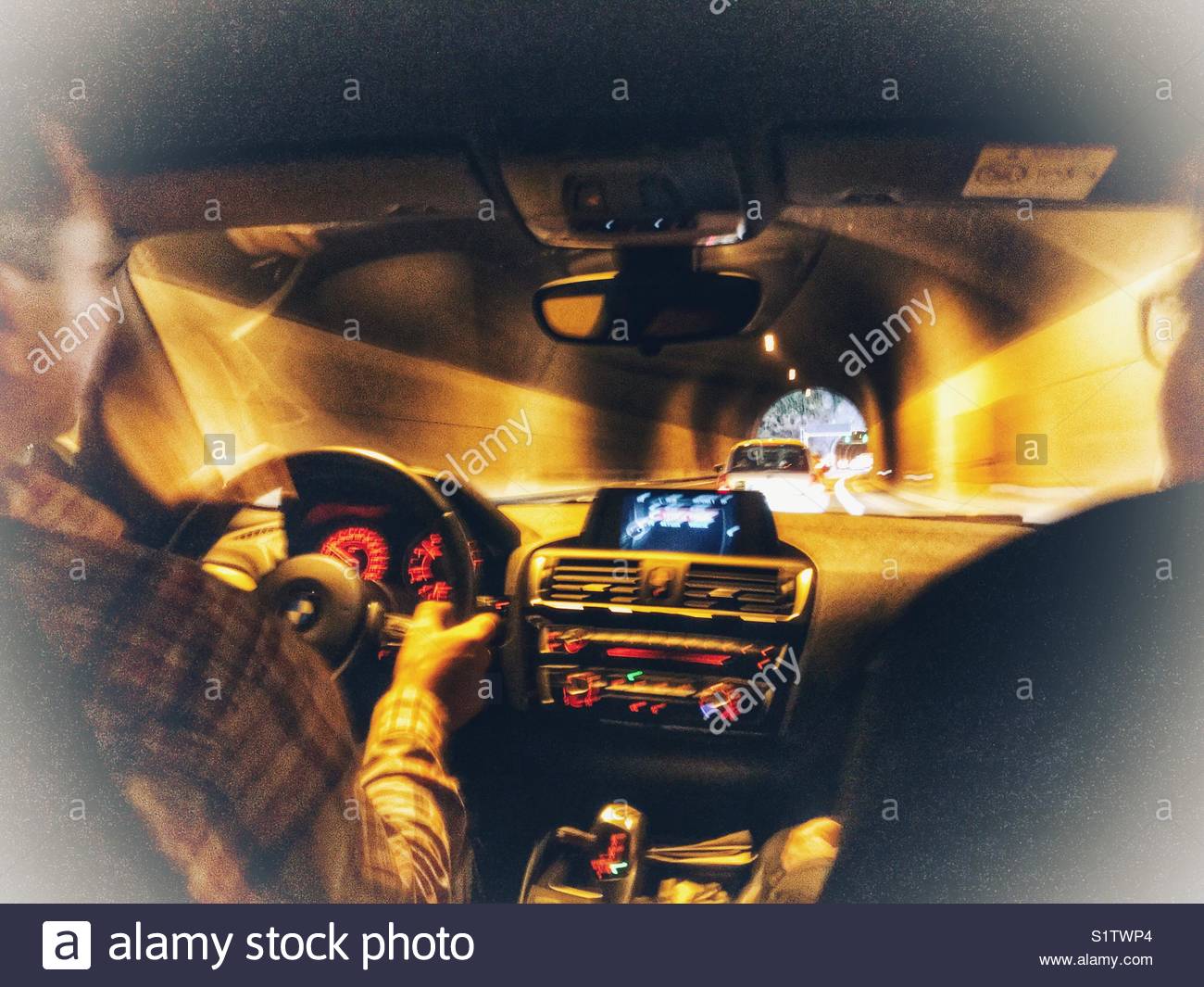 Two People In A Car At Night pic Two People In A Car At Night
