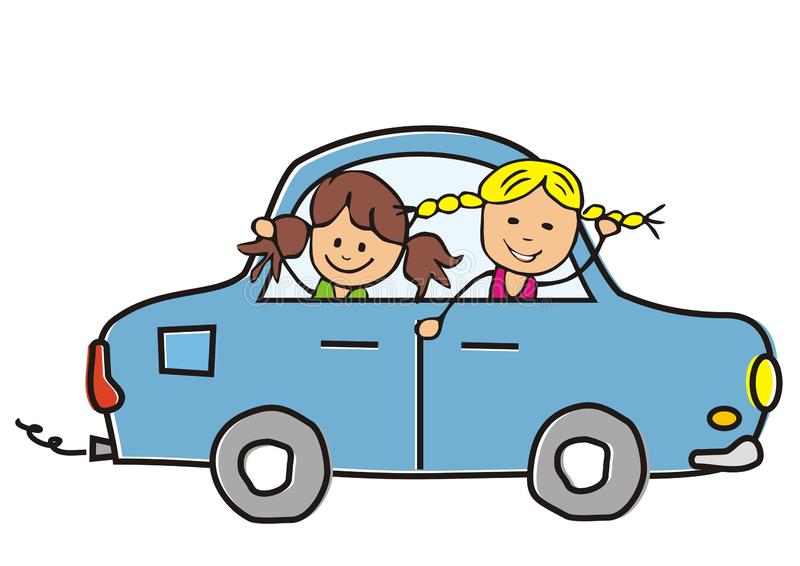 pix Two People In A Car Clipart