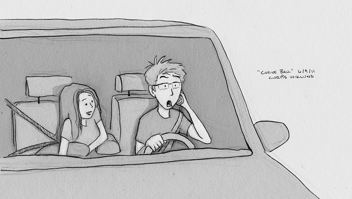 pics Two People Sitting In A Car Drawing