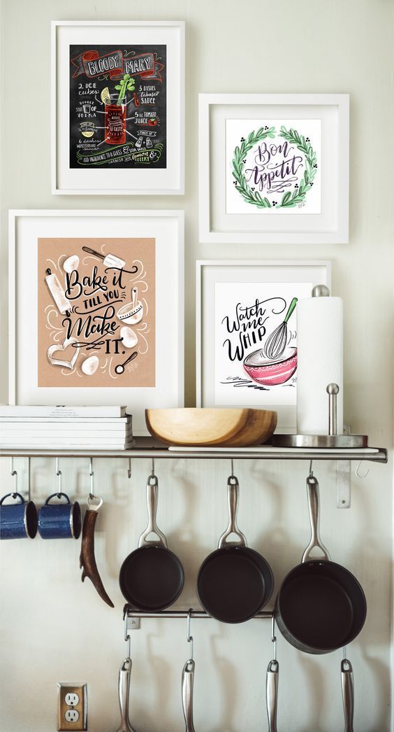 Featured image of post Unique Wall Art Simple Kitchen Wall Decor Ideas