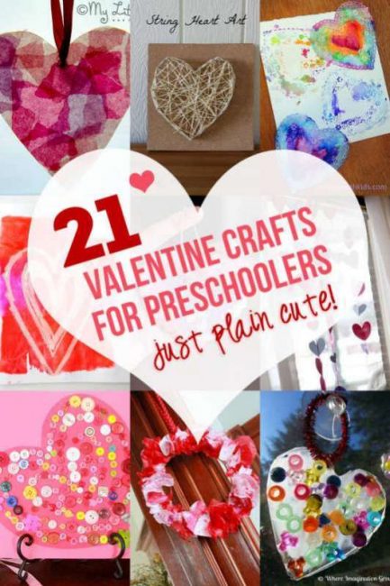 photo Valentine's Day Arts And Crafts For Pre K
