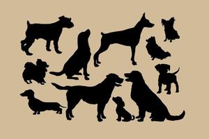 Featured image of post Vector Silhouette Dog Clipart